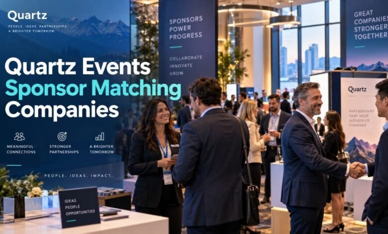 quartz events sponsor matching companies