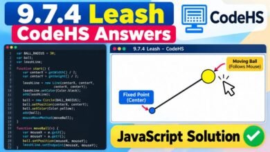 9.7.4 Leash CodeHS Answers